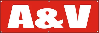 Produktbild von Werbeplane / Gerüstplane - p098 - A&V - NEU - 200 cm x 67 cm - für Baustelle, Garten, Zaun oder Veranstaltung