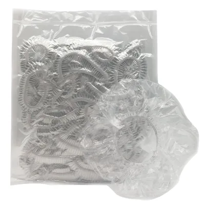 Produktbild von EWANTO Einweg Duschhauben 100er Pack aus transparentem Ku...