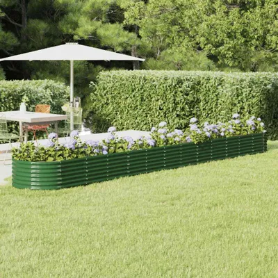 Produktbild von vidaXL Hochbeet Verzinkter Stahl 512x80x36 cm Grün