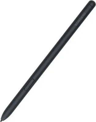A black Samsung S Pen stylus is shown against a white background.
