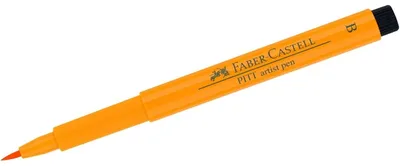 Zdjęcie produktu dla Faber-Castell 167409, Żółty, Czarny, Żółty, Okrągły, Tusz na bazie pigmentu, 1 szt.