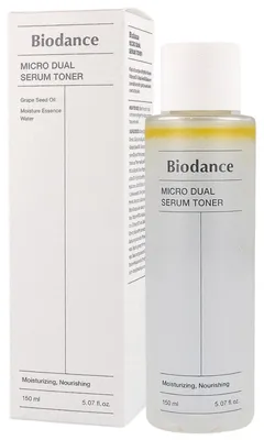 Obrázok produktu pre BIODANCE Micro Dual Serum Toner, 150 ml - dvojfázový pleťový toner