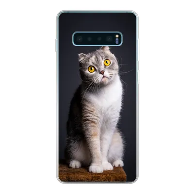 Produktbild von MuchoWow® Handyhülle Schutzhülle Hülle für Samsung Galaxy S10 Lite Katze - Augen - Licht Silikon Softcase Handy Hülle