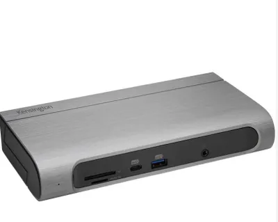 Produktbild von Kensington SD5600T Thunderbolt™ 3 & USB-C Duale 4K Dockingstation - 96W PD – Windows/macOS - USB Typ-C - Grau