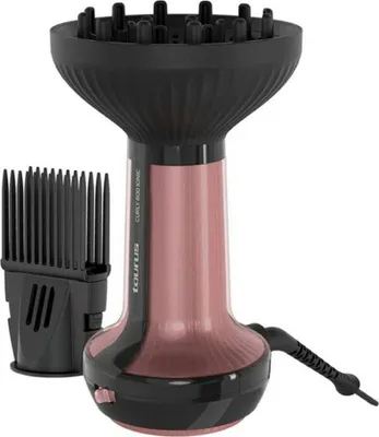 Zdjęcie produktu dla Taurus Curly 800 Ionic, Różowy, Monochromatyczny, Kółko do wieszania, 800 W, 1 szt.