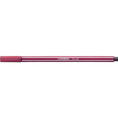 Obrázok produktu pre STABILO Pen 68, 1 farba/farieb, Purpurová, Guličkové zakončenie, 1 mm, Purpurová, Šesťhranný