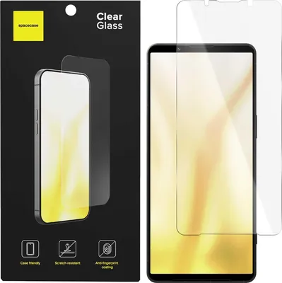Image de SPACECASE Glass Clear 2.5D verre trempé pour Xperia 1 VI/VII