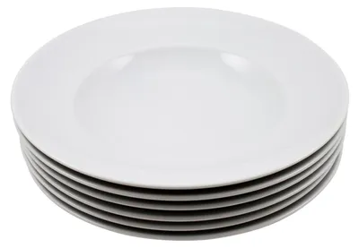 Image de Ensemble de 6 assiettes à dîner - Ø 30 cm en porcelaine