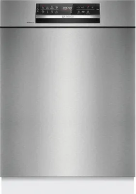 Zdjęcie produktu dla Bosch Serie 6 SMU6ZCS16E, Częściowo wbudowany, Pełny rozmiar (60 cm), Stal nierdzewna, Stal nierdzewna, Dotyk, 1,75 m