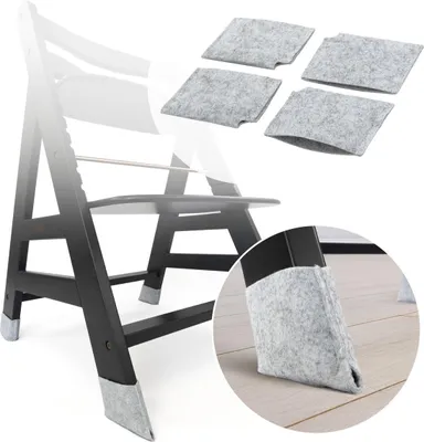 Produktbild von LaLoona Filzgleiter für Hochstühle 4er Pack