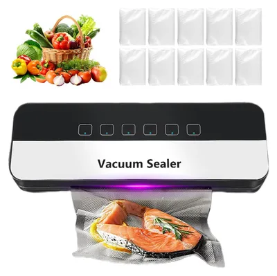Vakuumiergerät 120 W, 65 kPa, UV-Sterilisation, 10 Beutel
