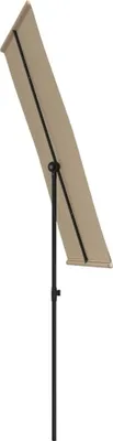 Obrázok produktu pre vidaXL Slnečník s hliníkovou tyčou 180x110 cm Taupe