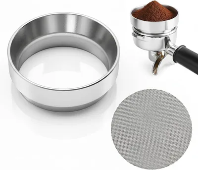 Kaffeemaßring 51 mm mit Puck Screen, magnetischer Dosiertrichter