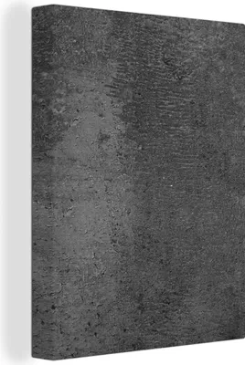 Obrázek produktu pro OneMillionCanvasses® - Obrazy na plátně - Texturované - Beton - Šedá - Industriální - Rustikální, nástěnné umění, nástěnné dekorace Obývací pokoj, 30x40cm