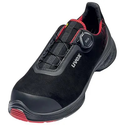 Produktbild von uvex 1 G2 Halbschuhe S3 schwarz, rot Weite 10 Gr. 40