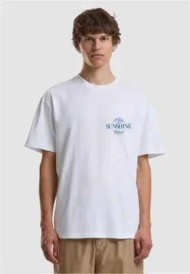 Image de T-shirt pour homme Mr. Tee Perfect Sunshine Oversize Tee blanc - S