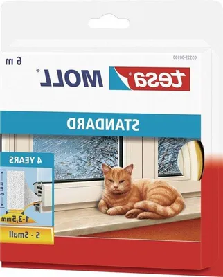 Image de Ruban isolant autocollant en caoutchouc pour joint Kielflex - Blanc - 6 m x 9 mm x 4 mm