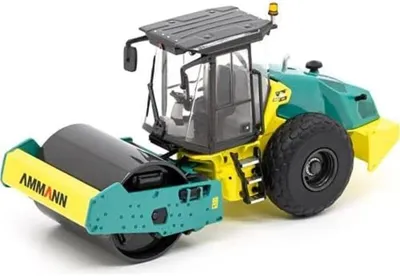 Verdichter Ammann ARS 110, 1:50, Metallmodell, gelb-grün