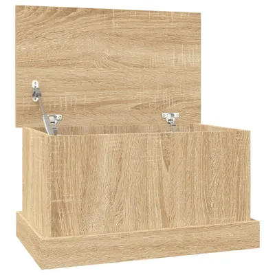 Produktbild von vidaXL Aufbewahrungsbox Sonoma-Eiche 50 x 30 x 28 cm Holzwerkstoff