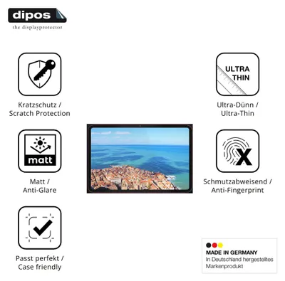 Image de 2x Film de protection d'écran pour TECLAST T65 Plus protecteur antireflet dipos
