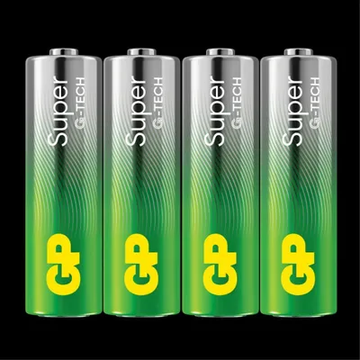 Zdjęcie produktu dla GP GPSUP15A763C4 4 GP Batterien SUPER Mignon AA 1,5 V