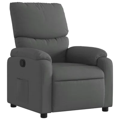 Obrázok produktu pre relaxačné kreslo vidaXL Tmavo šedá látka