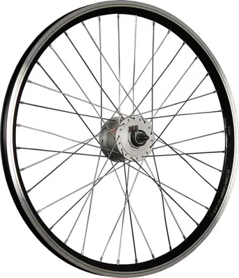 Produktbild von 24 Zoll Vorderrad Dynamic4 Hohlkammer Shimano DH-C3000-3N Nabendynamo - schwarz