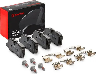 Image de Jeu de garnitures de frein Brembo, frein à disque essieu arrière P 44 019