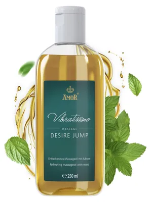 Vibratissimo Vibratissimo “Desire Jump” 250 ml, olio da massaggio rinfres – immagine 1