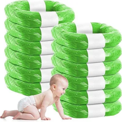 Immagine prodotto di Set di sacchetti per pannolini da 12 pezzi per 2500 pannolini - Controllo avanzato degli odori
