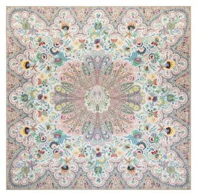 Immagine prodotto di ROECKL sciarpa Fior di Seta 140x140 Multi Pastel colorato