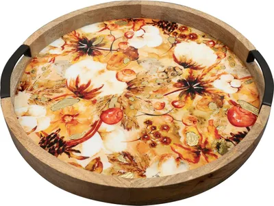 Produktbild von TS Collection - Tablett Baumwolle cream - 35x4
