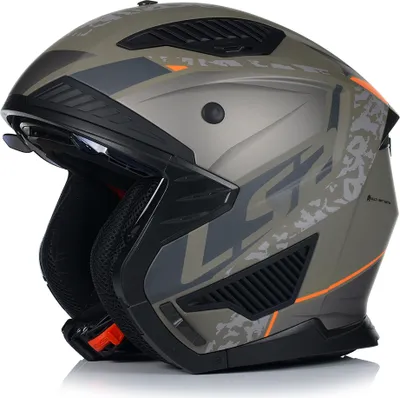 Obrázek produktu pro Trysková Jet přilba se sluneční clonou | LS2 OF606 DRIFTER | zkušební přilba na skútr | certifikát ECE 22.06 | motocyklová přilba s odnímatelným podbradním řemínkem | 2XL (63-64cm)