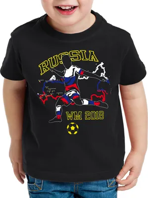 Produktbild von style3 WM 2026 Russland Kinder T-Shirt Fußball Weltmeisterschaft Fan-Outfit Russia