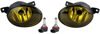 Nebelscheinwerfer Gelb LINKS + RECHTS für VW T5 Transporter Multivan FL 09-15