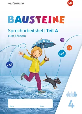 Produktbild von BAUSTEINE Spracharbeitshefte 4. Spracharbeitsheft zum Fördern