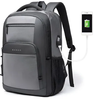 Image de CarryQuest® - Sac à dos - Imperméable - 20-35L - Compartiment pour ordinateur portable 15,6 pouces - Gris