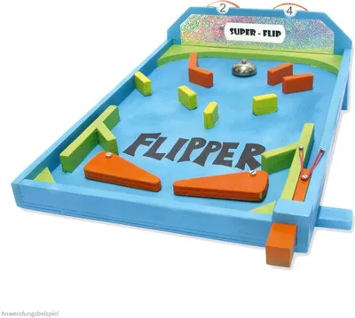Produktbild von Flipperautomat Holz Bausatz Kinder