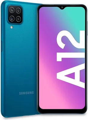 Produktbild von Samsung Galaxy A12 SM-A125FZBKEUE, 16,5 cm (6.5"), 4 GB, 128 GB, 48 MP, Android 10, Blau
