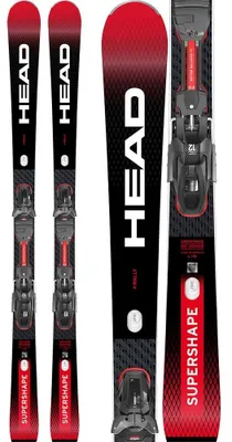 Productafbeelding van HEAD SUPERHAPE e-RALLY ski's + PRD 12 GW bindingen, model 2024-25, lengte 177 cm