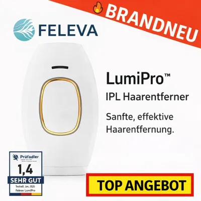 Produktbild von Feleva LumiPro™ IPL Haarentfernung Laser Haarentfernungsgerät Damen schmerzfrei