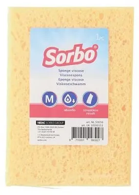 Image de Éponge en viscose M, éponge absorbante douce pour le nettoyage des salles de bain, des fenêtres et des voitures
