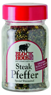 Zdjęcie produktu dla Przyprawa do steków Block House z czarnym pieprzem 50 g