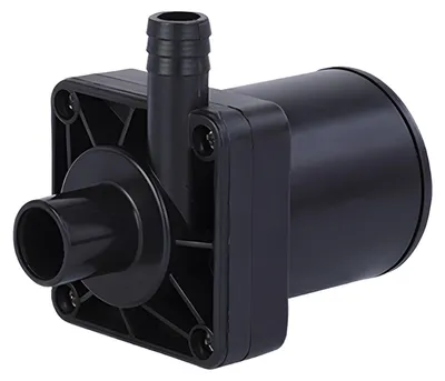 Produktbild von 24V 28W DC Druckerhöhungspumpe 700L/h Bürstenlos tauchbar mit 1,5m Netzkabel für Duschbadmaschine Schwarz