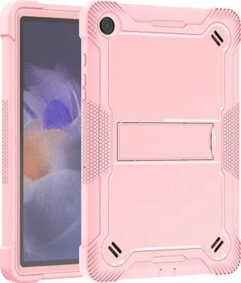 Obrázek produktu pro Pouzdro pro Samsung Galaxy Tab A9 Plus/ Tab A9+ 11 palec, robustní hybridní ochranné pouzdro na tablet se stojánkem Růžový
