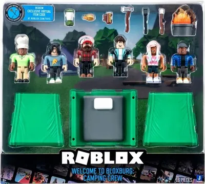 Obrázek produktu pro Roblox figurky Bloxburg camping set 6 kusů