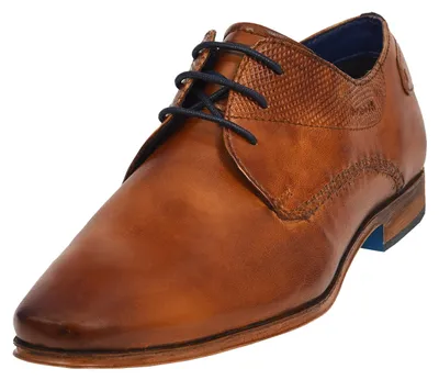 Zdjęcie produktu dla Bugatti 312-42005-4100 Morino - Męskie buty biznesowe - 6300-koniak, rozmiar:41 EU