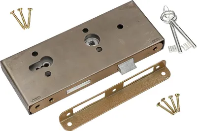 Obrázok produktu pre Zadlabávací zámok KOTARBAU® 72x50mm s farebným puzdrom univerzálne pravé a ľavé prevedenie