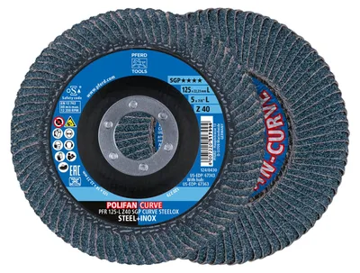 Zdjęcie produktu dla PFERD 67689062, 12,5 cm, 12200 RPM, 40 g, 10 szt.