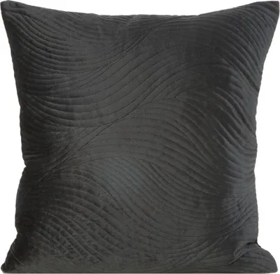 Produktbild von Dekorativer Kissenbezug Sofakissen RIA5 schwarz 45x45 schwarz